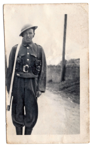 Illustration 10: Willie Horrigan of Askeaton in his Local Defence Force uniform (courtesy of Michele Horrigan)