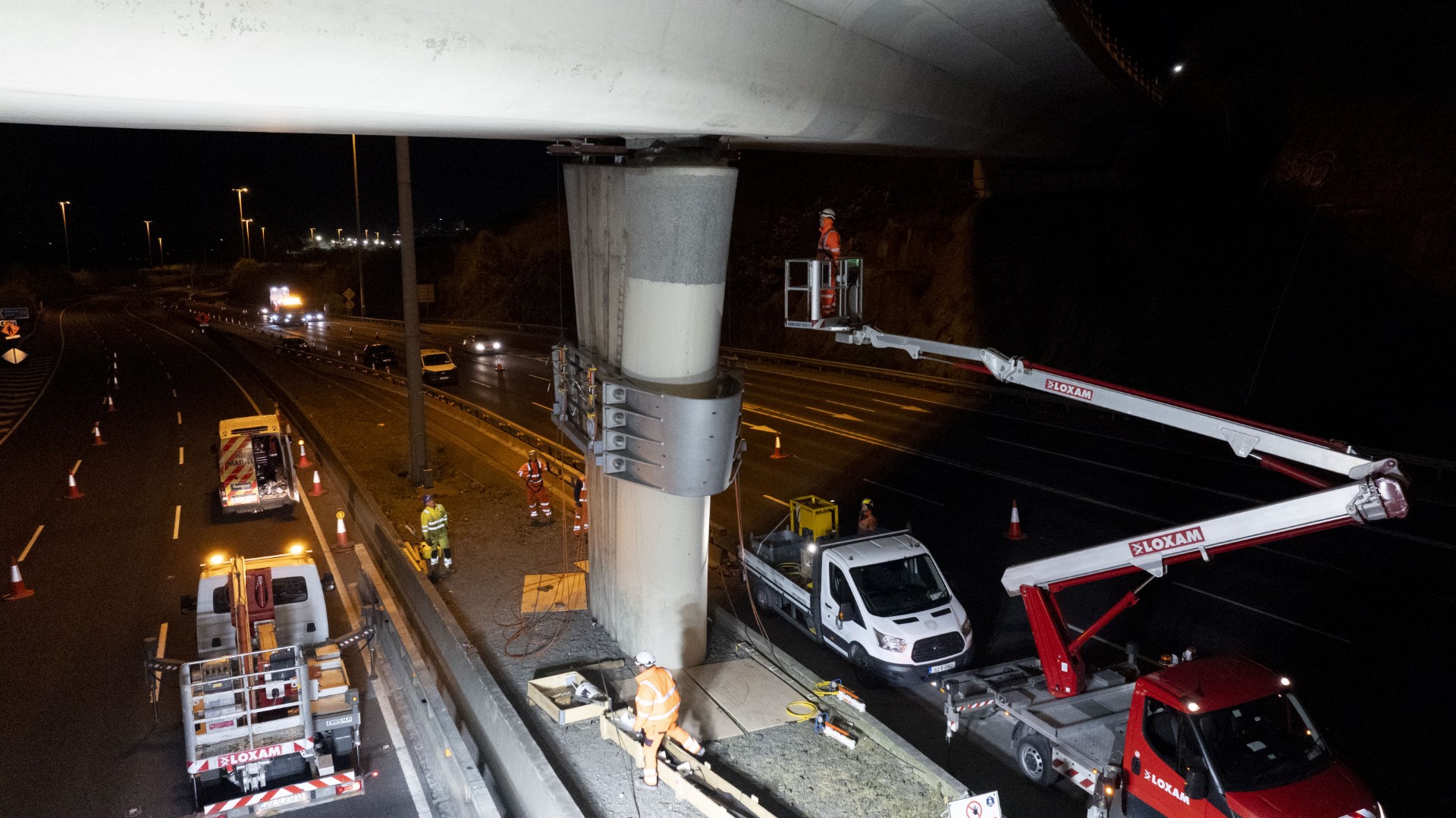 Blackglen Bridge Pier Strengthening