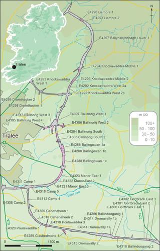 Map of Tralee By Pass