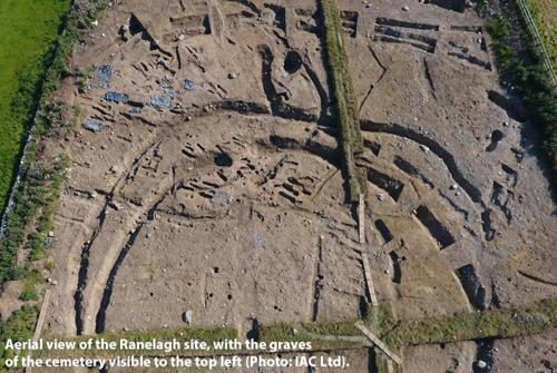 aerial view of ranalagh site